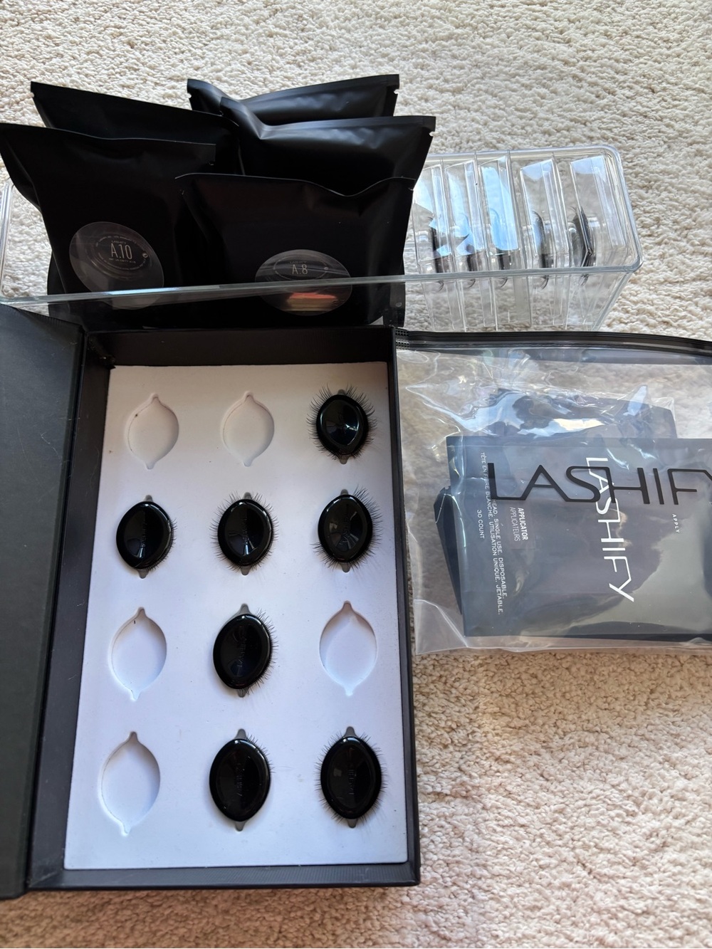 Lashify A8 A10 A12 false Eyelash Sets with extras